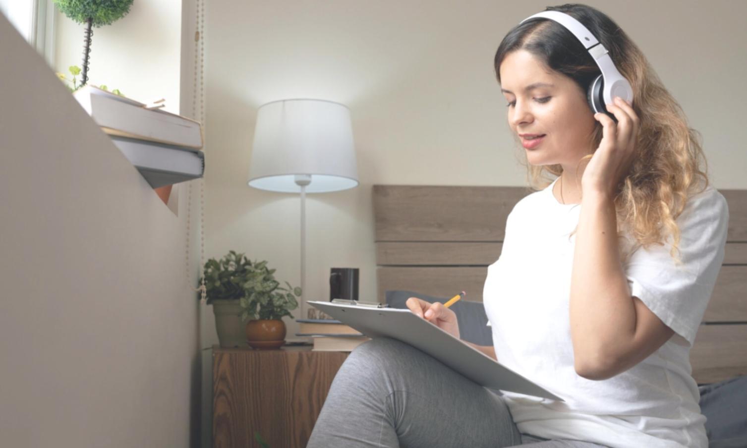 Financial data analysis workspace with reports and research materials